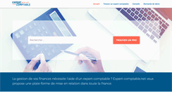 Desktop Screenshot of expert-comptable.net